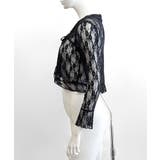 フリルレースカーディガン ショート丈 リボン | Riff | 詳細画像37 