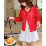 シアーニットカーディガン ニットカーデ サマーニット | Riff | 詳細画像15 