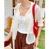 シアーニットカーディガン ニットカーデ サマーニット | Riff | 詳細画像24 