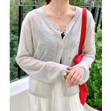 シアーニットカーディガン ニットカーデ サマーニット | Riff | 詳細画像6 