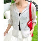 グレー | シアーニットカーディガン ニットカーデ サマーニット | Riff