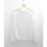 メロウハイネックシアートップス フリル レース | Riff | 詳細画像22 