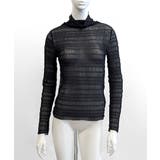 メロウハイネックシアートップス フリル レース | Riff | 詳細画像24 