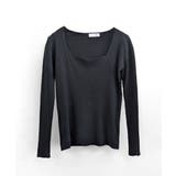 スクエアネックリブトップス リブニット 薄手ニット | Riff | 詳細画像36 