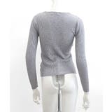 スクエアネックリブトップス リブニット 薄手ニット | Riff | 詳細画像40 