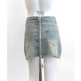 デニムミニスカート ショート丈スカート 切りっぱなし | Riff | 詳細画像18 