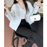 ツイードジャケット ノーカラージャケット フリンジ | Riff | 詳細画像20