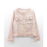 ツイードジャケット ノーカラージャケット フリンジ | Riff | 詳細画像40