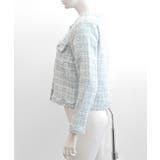 ツイードジャケット ノーカラージャケット フリンジ | Riff | 詳細画像42