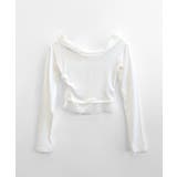 レース切り替えオフショル ワンショル ストレッチ | Riff | 詳細画像25 