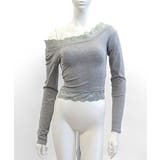 レース切り替えオフショル ワンショル ストレッチ | Riff | 詳細画像26 