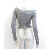 レース切り替えオフショル ワンショル ストレッチ | Riff | 詳細画像28 