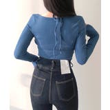 金具付きボレロ＆ホルターキャミソール レイヤード 重ね着 | Riff | 詳細画像12 