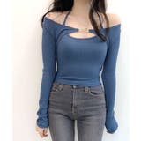 金具付きボレロ＆ホルターキャミソール レイヤード 重ね着 | Riff | 詳細画像17 