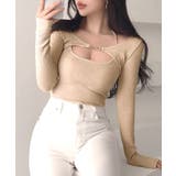 金具付きボレロ＆ホルターキャミソール レイヤード 重ね着 | Riff | 詳細画像21 