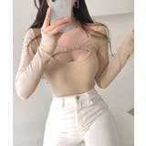 金具付きボレロ＆ホルターキャミソール レイヤード 重ね着 | Riff | 詳細画像23 