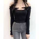 金具付きボレロ＆ホルターキャミソール レイヤード 重ね着 | Riff | 詳細画像5 