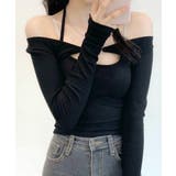 金具付きボレロ＆ホルターキャミソール レイヤード 重ね着 | Riff | 詳細画像7 