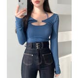 金具付きボレロ＆ホルターキャミソール レイヤード 重ね着 | Riff | 詳細画像8 