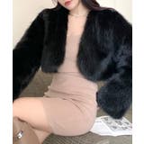 カラーファージャケット ショートコート ブルゾン | Riff | 詳細画像14