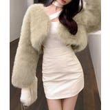 カラーファージャケット ショートコート ブルゾン | Riff | 詳細画像23