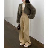 カラーファージャケット ショートコート ブルゾン | Riff | 詳細画像35