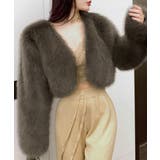 カラーファージャケット ショートコート ブルゾン | Riff | 詳細画像37