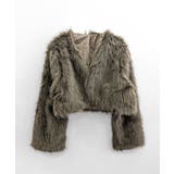 カラーファージャケット ショートコート ブルゾン | Riff | 詳細画像50