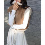 ムートンボアベスト ジップベスト ジャケット | Riff | 詳細画像27 