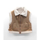 ムートンボアベスト ジップベスト ジャケット | Riff | 詳細画像34 