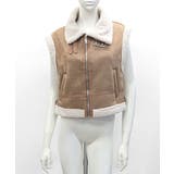 ムートンボアベスト ジップベスト ジャケット | Riff | 詳細画像35 