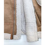 ムートンボアベスト ジップベスト ジャケット | Riff | 詳細画像42 