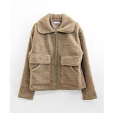 パイピングボアブルゾン ジャケット コート | Riff | 詳細画像20 