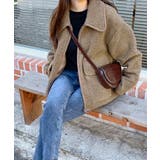 パイピングボアブルゾン ジャケット コート | Riff | 詳細画像4 