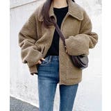 パイピングボアブルゾン ジャケット コート | Riff | 詳細画像5 