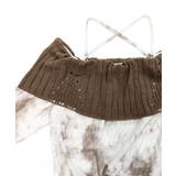 タイダイ柄オフショルトップス オフショルダー シアー | Riff | 詳細画像19 