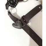 ハートバックルチェーン付きファーベルト フェイクファー 太ベルト | Riff | 詳細画像15