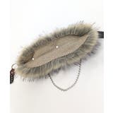 ハートバックルチェーン付きファーベルト フェイクファー 太ベルト | Riff | 詳細画像22