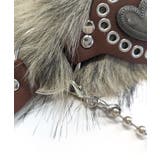 ハートバックルチェーン付きファーベルト フェイクファー 太ベルト | Riff | 詳細画像23