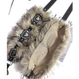 ハートバックルチェーン付きファーベルト フェイクファー 太ベルト | Riff | 詳細画像3