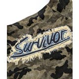 迷彩柄オフショルトップス ロゴ刺繍 オフショルダー | Riff | 詳細画像18 