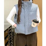 コーデュロイ中綿ベスト ダウンベスト ジャケット | Riff | 詳細画像17 