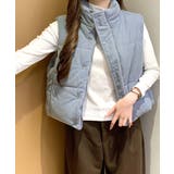 コーデュロイ中綿ベスト ダウンベスト ジャケット | Riff | 詳細画像19 