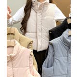 コーデュロイ中綿ベスト ダウンベスト ジャケット | Riff | 詳細画像2 