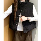 コーデュロイ中綿ベスト ダウンベスト ジャケット | Riff | 詳細画像6 