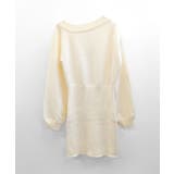 ワンショルニットミニワンピース オフショル セーター | Riff | 詳細画像23