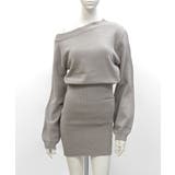 ワンショルニットミニワンピース オフショル セーター | Riff | 詳細画像26