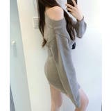 ワンショルニットミニワンピース オフショル セーター | Riff | 詳細画像5