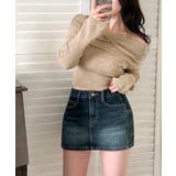 ホルターネックオフショルリブニット オフショルダー リブ編み | Riff | 詳細画像16 