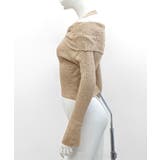 ホルターネックオフショルリブニット オフショルダー リブ編み | Riff | 詳細画像27 